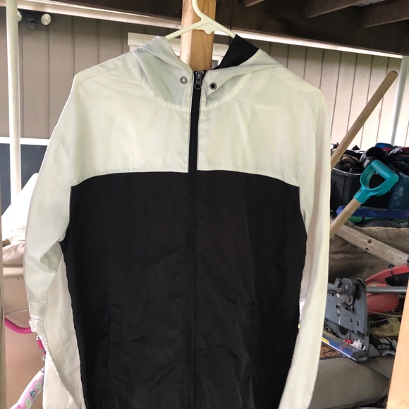 Beautiful Giant Mens Hooded Windbreaker Zip Jacket - Picture 9 of 16